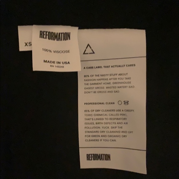 Reformation Moon Wrap Dress - Picture 5 of 5